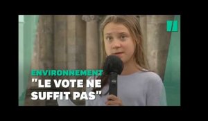 Greta Thunberg invitée surprise de la campagne électorale en Allemagne