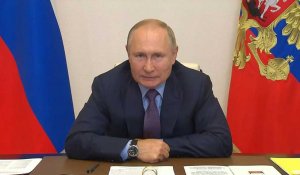 Covid: Poutine "espère" rester en bonne santé grâce au vaccin Spoutnik V