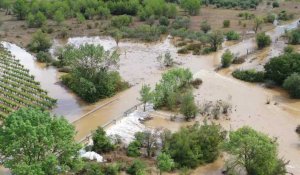 Inondations dans le Gard