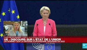 Ce qu’il faut retenir du discours de Ursula von der Leyen sur l’état de l’UE