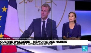 Harkis : Macron "demande pardon" et annonce une loi "de réparation"