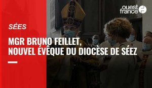 VIDÉO. L’installation de Mgr Bruno Feillet comme évêque du diocèse de Séez dans l'Orne