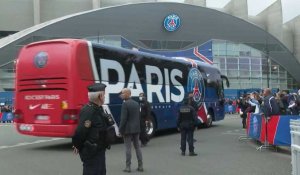 Ligue 1: Le PSG arrive en car au Parc des Princes pour affronter Lyon