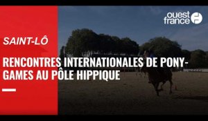 VIDÉO. Le pôle hippique de Saint-Lô accueillait les rencontres internationales de pony-games