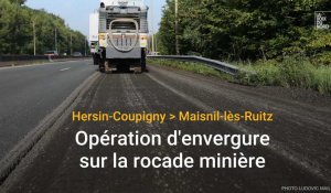 Entre Hersin-Coupigny et Maisnil-lès-Ruitz, les travaux sur la rocade minière