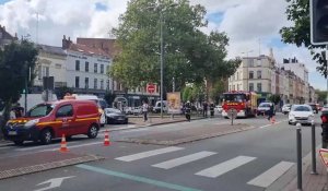 Lille : des dégâts dans un bar de la rue Solférino après un incendie