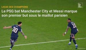 Ligue des champions: Paris bat Manchester City (2-0) et premier but de Messi sous le maillot du PSG