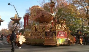 New York: la Macy's Thanksgiving Day Parade retrouve sa forme pré-pandémique