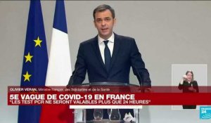 REPLAY : les annonces d'Olivier Véran face à la 5e vague de Covid-19 en France