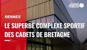 VIDÉO. À Rennes, le nouveau complexe sportif des Cadets de Bretagne