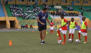 Le Paris SG et Rai inaugurent une école de football au Rwanda