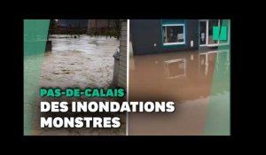 Inondations dans le Pas-de-Calais et le Nord, des dizaines de personnes évacuées