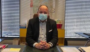 Vincent Delivet, directeur de l'hôpital d'Annecy, explique comment son établissement fait face à la 5e vague de Covid