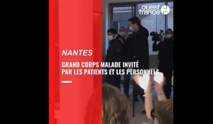 VIDÉO. Grand Corps Malade invité par patients et personnels du CHU à Nantes