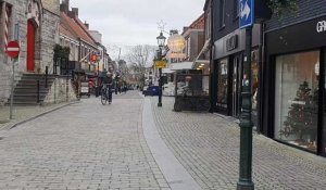 Les Pays-Bas confinés : Sluis, ville morte