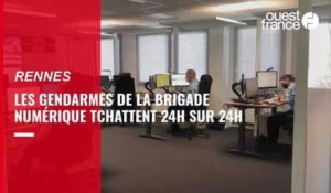 VIDÉO. À Rennes, les gendarmes de la brigade numérique tchattent 24 h/24 