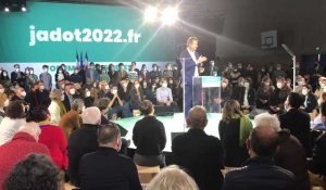 Laon Yannick Jadot lance sa campagne présidentielle