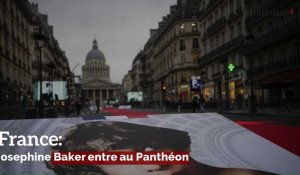 France: Josephine Baker entre au Panthéon