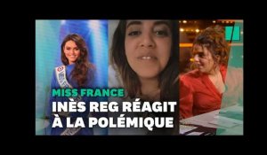 Accusée d'avoir critiqué Miss France, Inès Reg réagit sur Instagram