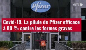 VIDÉO. Covid-19 : la pilule de Pfizer efficace à 89 % contre les formes graves