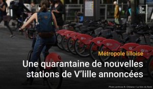 Métropole lilloise : une quarantaine de nouvelles stations de V’lille