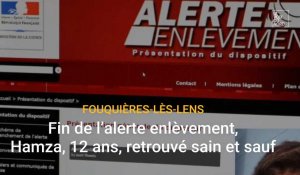 Fouquières-lès-Lens : l’alerte enlèvement déclenchée pour retrouver Hamza, 12 ans