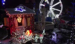 Neuvireuil : sa maison illuminée pour Noël attire 2 000 visiteurs par week-end