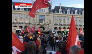 VIDÉO. Rennes : 400 personnes à la marche de soutien aux sans-papiers