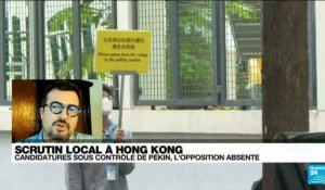 Hong Kong : scrutin sous contrôle de Pékin