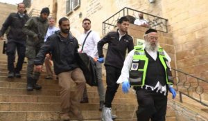Jérusalem: les secouristes sur les lieux d'attaque à feu
