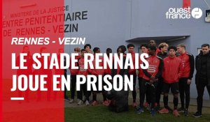 VIDEO. Les joueurs du centre de formation du Stade Rennais jouent en prison 