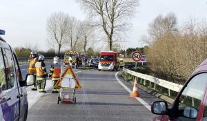Accident grave sur la voie rapide Jeumont-Maubeuge
