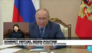 Tensions Russie/Ukraine : rencontre virtuelle entre Biden et Poutine