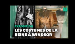 D'anciens costumes de la reine Elizabeth II et de Margaret exposés pour la première fois