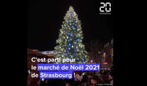 Strasbourg: Le marché de noël 2021 est ouvert!
