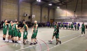 Arras : le match de basket de coupe de France entre Saint-Nicolas (R2) et Liévin (N2)