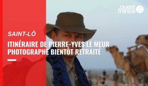 VIDEO. Pierre-Yves Le Meur à Saint-Lô : itinéraire d'un photographe bientôt retraité
