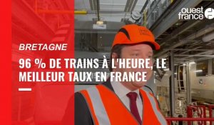 VIDÉO. En Bretagne, 96 % des trains arrivent à l'heure : le meilleur taux en France