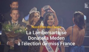 Donatella Meden, miss Nord-Pas-de-Calais, en route pour l'élection de miss France