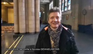 Funérailles du Grand Jojo: la réaction d'Yvan Cévic / vidéo: Nicolas Dewaelheyns