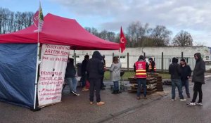 Grève chez Arkema à Feuchy, près d’Arras, pour exiger une hausse de 100 euros des salaires