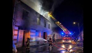 Dainville : une maison ravagée par un incendie