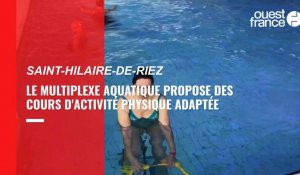 VIDÉO. À Saint-Hilaire-de-Riez le multiplexe aquatique propose des cours sport-santé