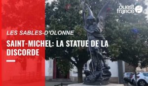 VIDÉO. Saint-Michel : la statue de la discorde