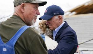 Après les tornades, Joe Biden dans le Kentucky : "je ferai tout ce qu'il faut"