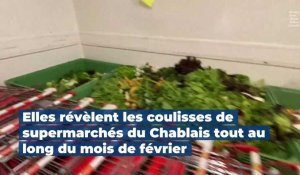 Des kilos de nourriture dans les poubelles des supermarchés du Chablais