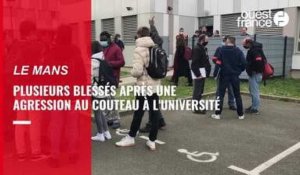 VIDÉO. Agression au couteau à l'université du Mans : que s'est-il passé ?