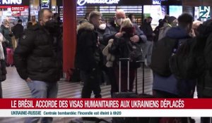 Le brésil accorde des visas humanitaires aux ukrainiens déplacés