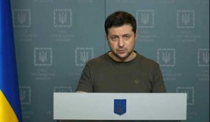 L'Ukraine a contrecarré les plans de la Russie, dit Zelensky