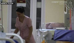 Ukraine: dans le nord du pays, une maternité installée dans un sous-sol